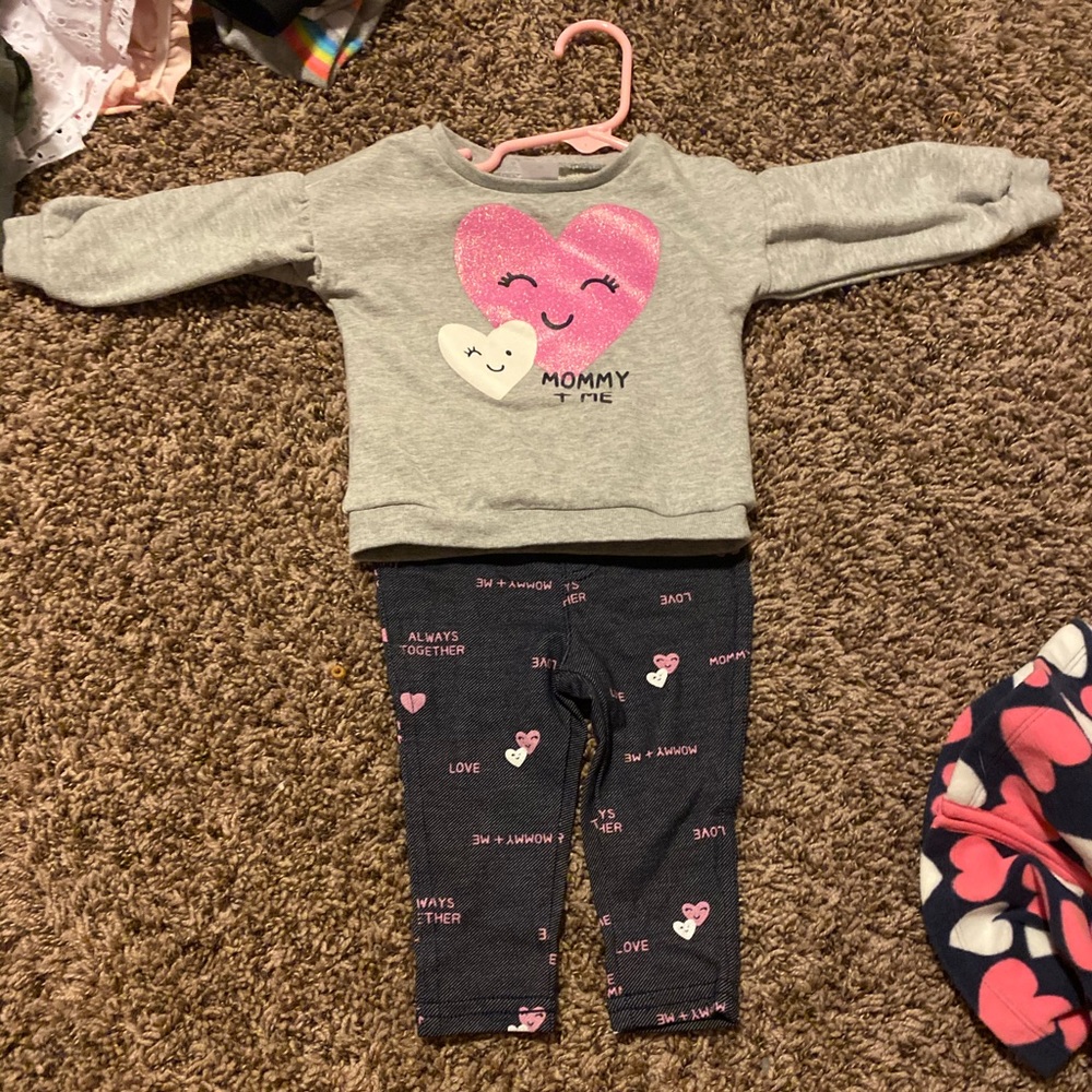 mommy + me leggings set